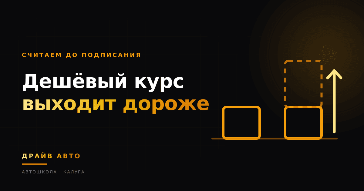 Скрытые доплаты в автошколе: почему дешёвый курс выходит дороже